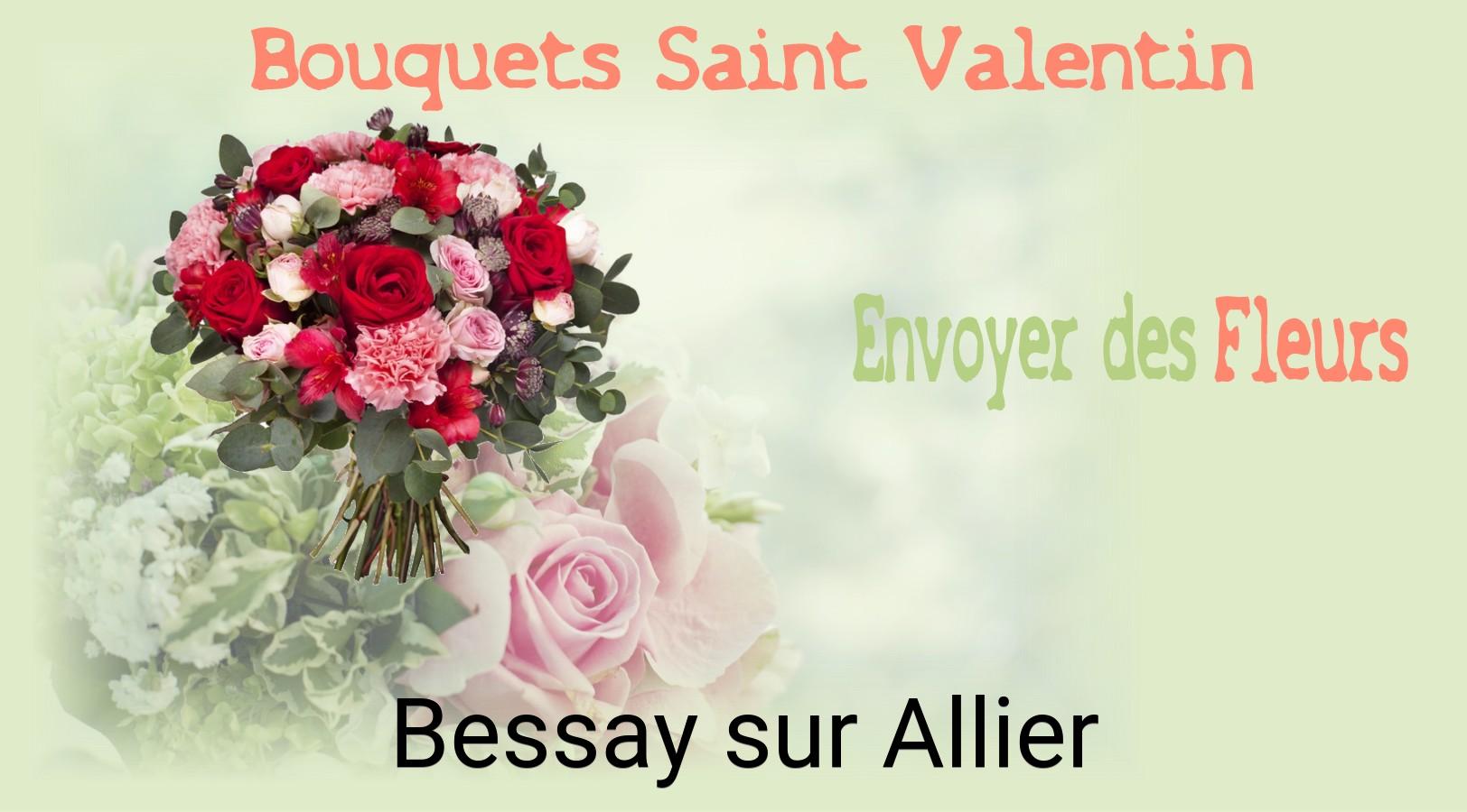 Roses de Saint-Valentin livrées à Bessay-sur-Allier
